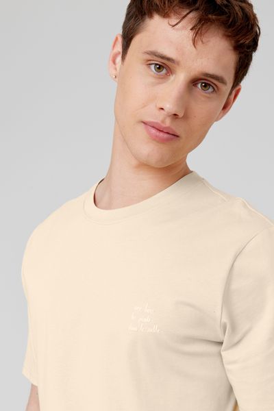 T-shirt message poitrine