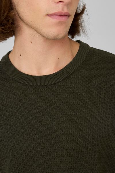 T-shirt maille textur&eacute;e