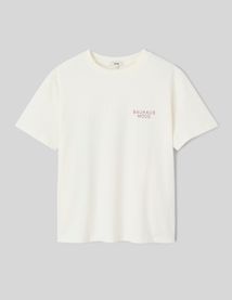 T-shirt imprim&eacute; devant / dos