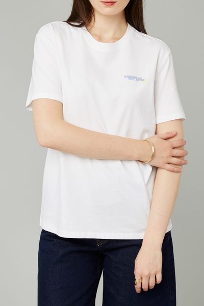 T-shirt imprim&eacute; devant/dos