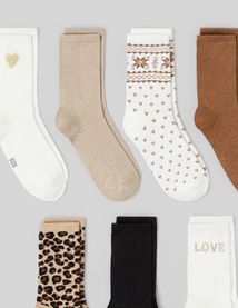 Coffret cadeau de 7 paires de chaussettes