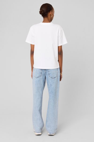 Jean straight taille basse