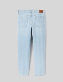 Jean relaxed bleach