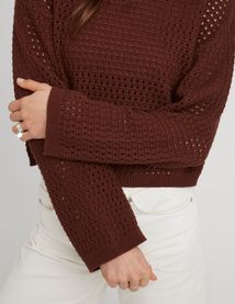 Pull en crochet