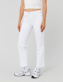 Jean flare cropped