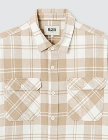 Chemise flanelle à carreaux