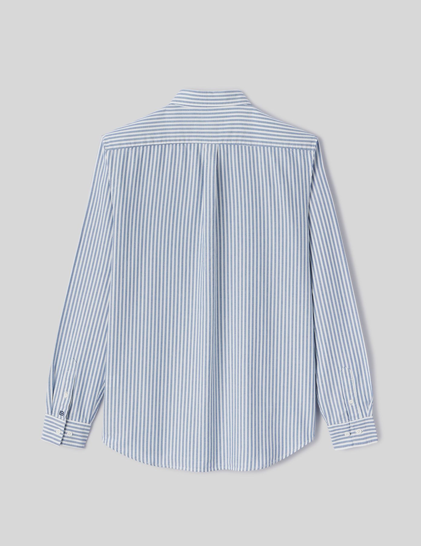 Chemise rayée droite