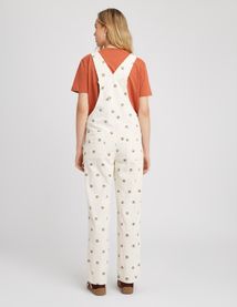 Salopette velours brodée