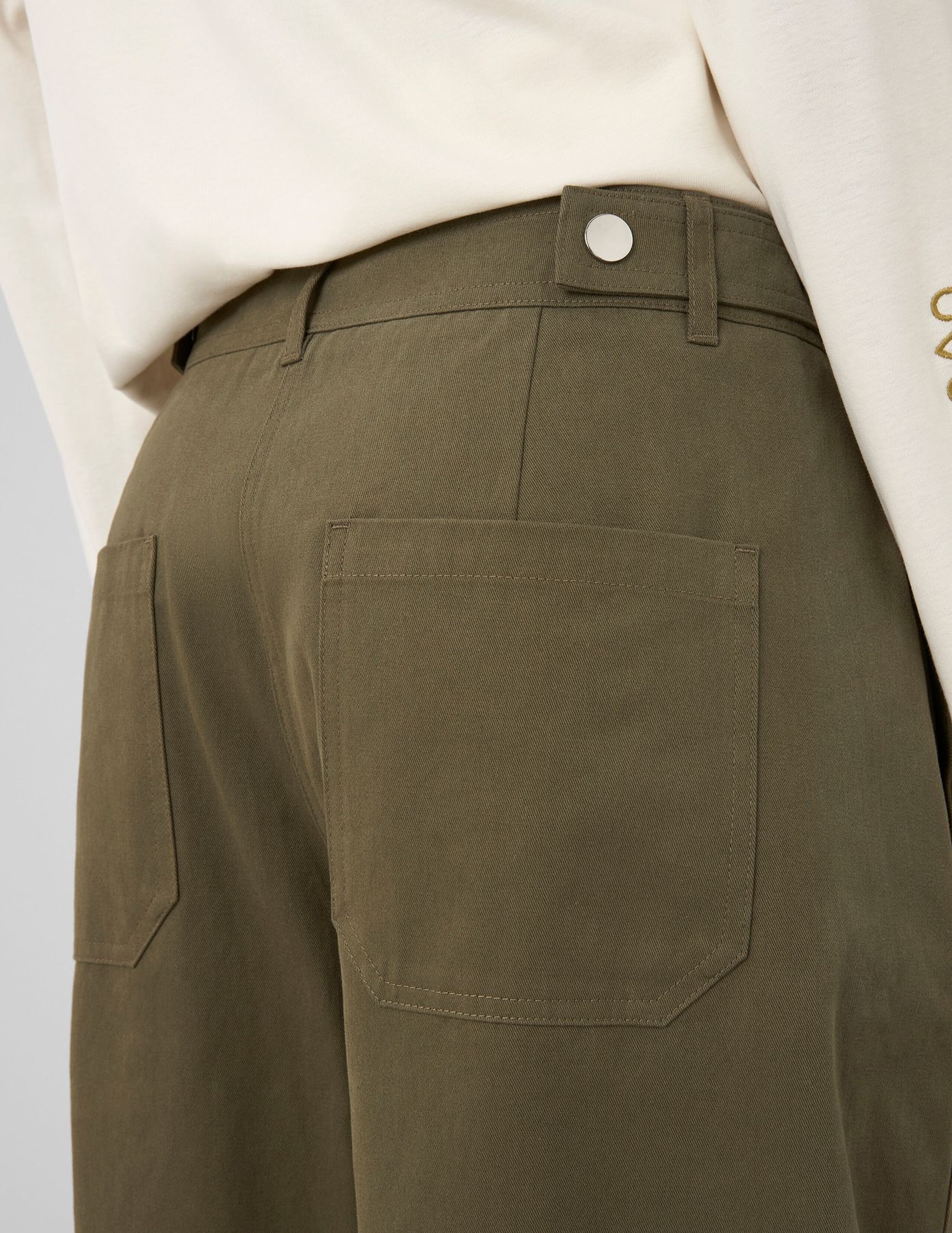 Pantalon chino balloon