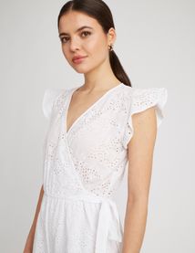 Combishort broderie anglaise