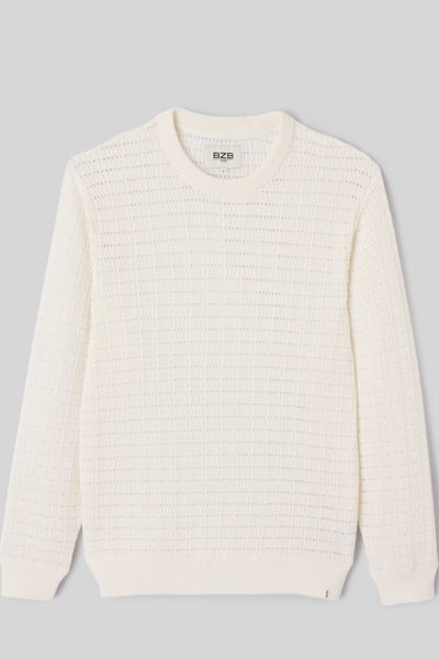 Pull maille fantaisie