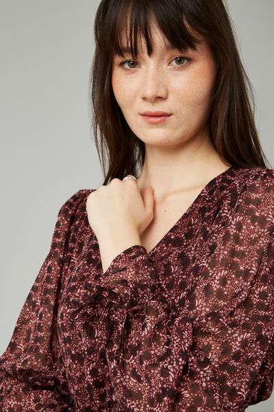 Robe courte imprimée