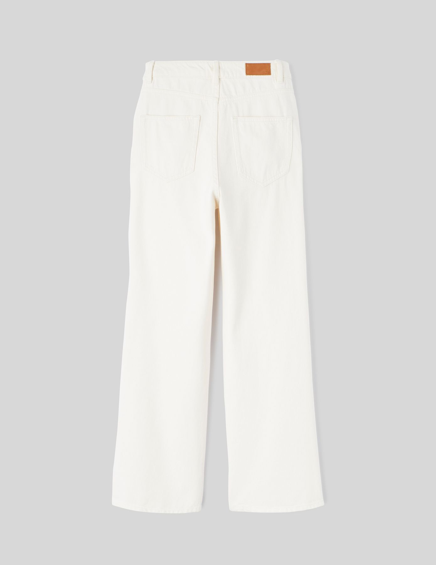 Jean straight taille haute