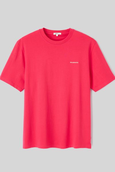 T-shirt broderie poitrine