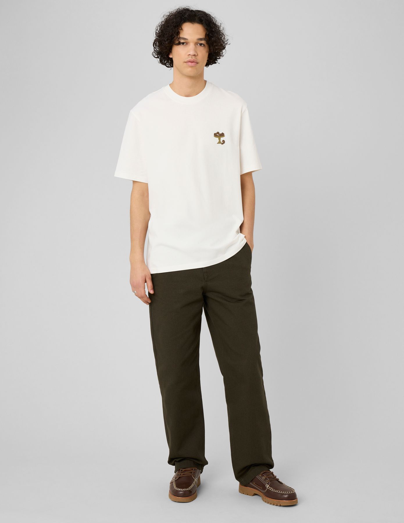 Pantalon loose canvas