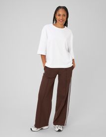 Pantalon jogging &agrave; bandes