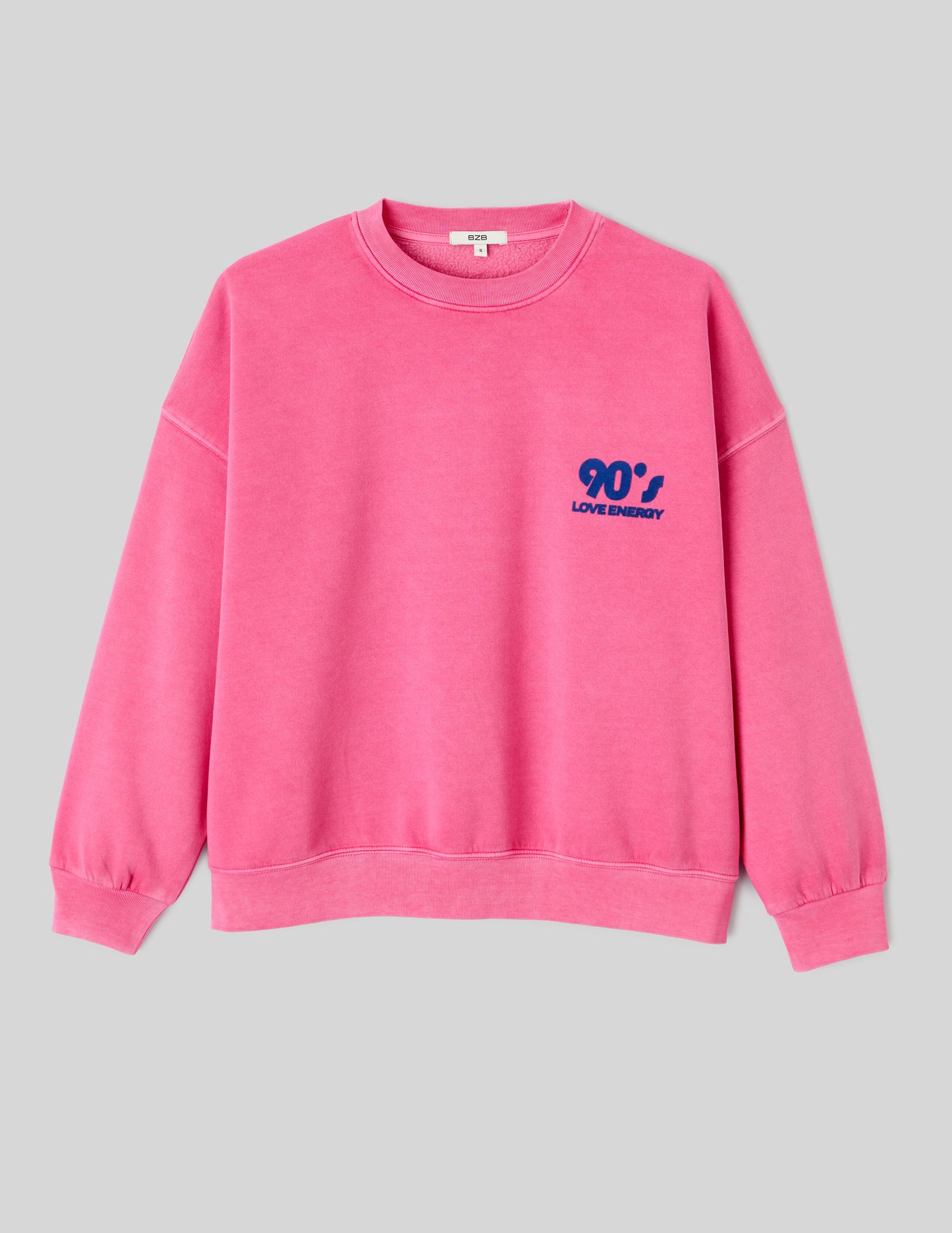 Sweat col rond imprim&eacute; &agrave; l&iquest;avant