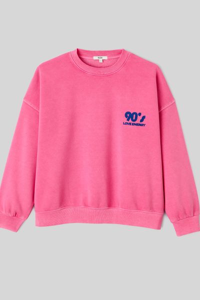 Sweat col rond imprimé à l¿avant