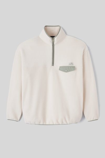 Polaire col montant zippé