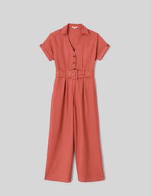 Combinaison pantalon en lin