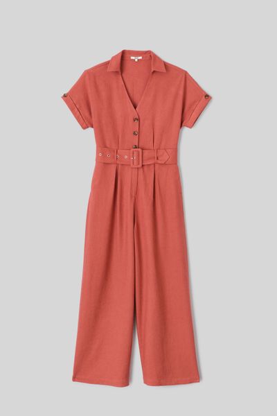 Combinaison pantalon en lin