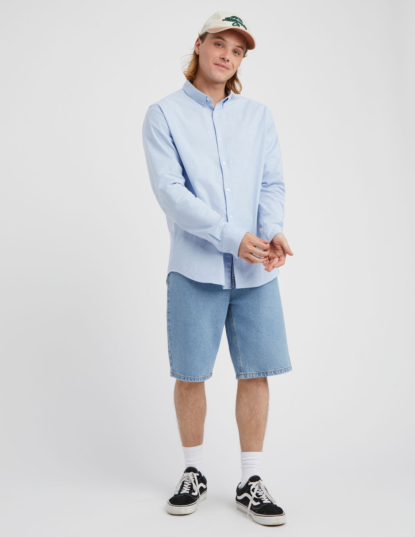 Chemise unie ajustée