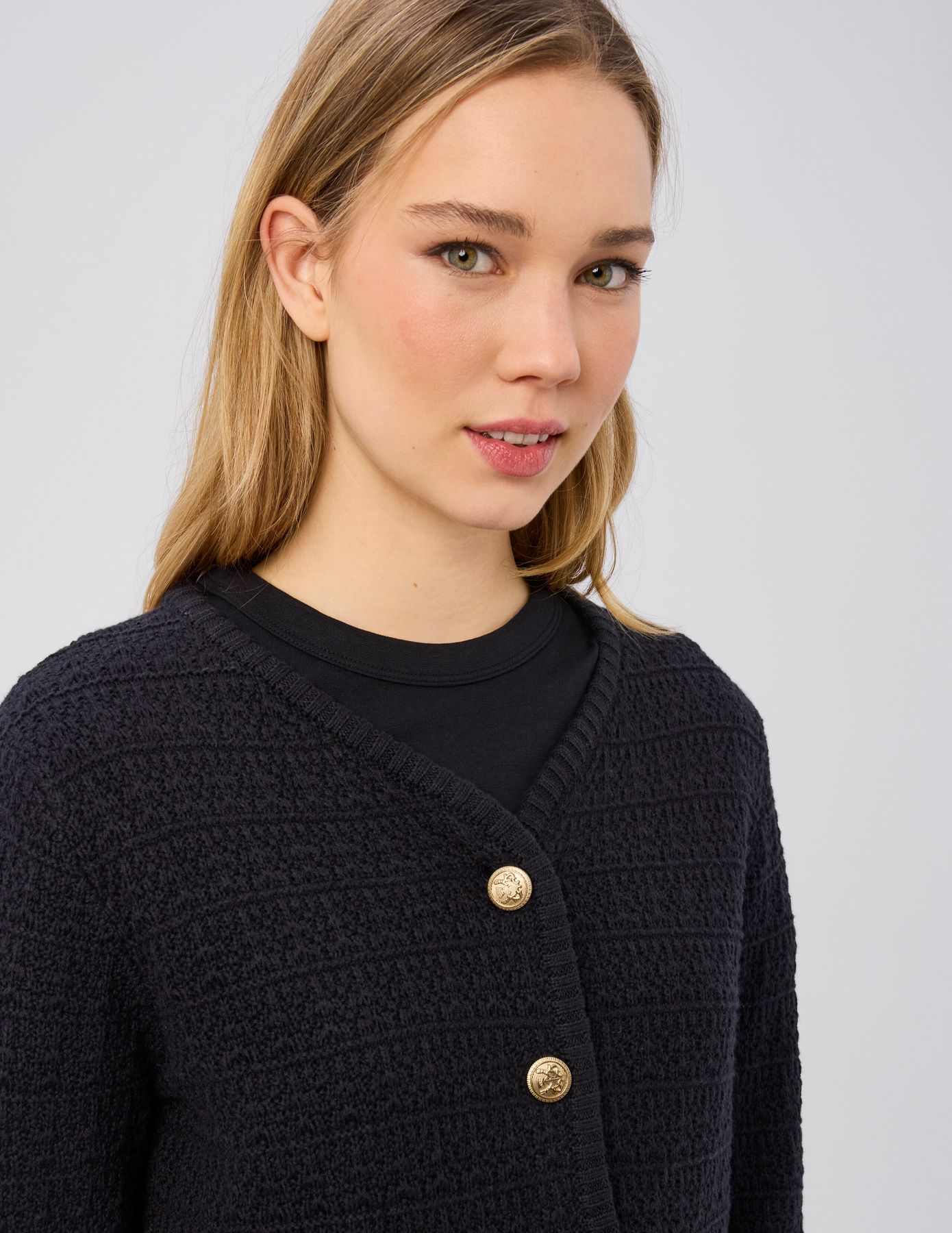 Gilet boutonn&eacute;