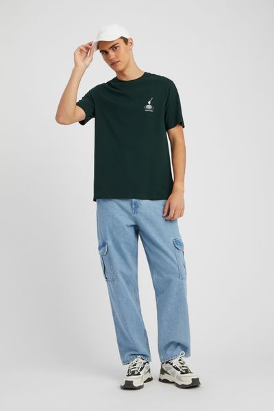 T-shirt imprim&eacute; poitrine