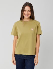 T-shirt imprim&eacute; devant/dos