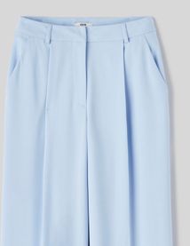 Pantalon tailleur à pinces