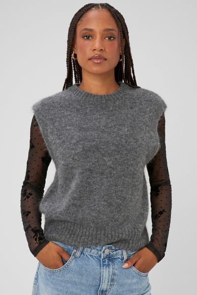 Pull sans manche premium