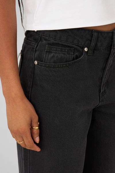 Jean wide leg taille standard