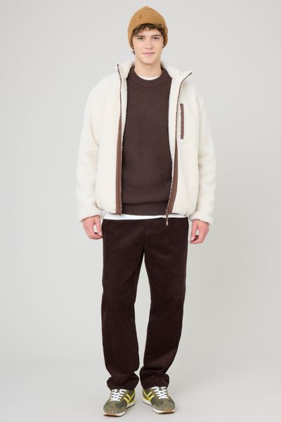 Blouson zipp&eacute; sherpa