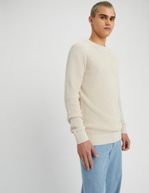 Pull col rond en maille