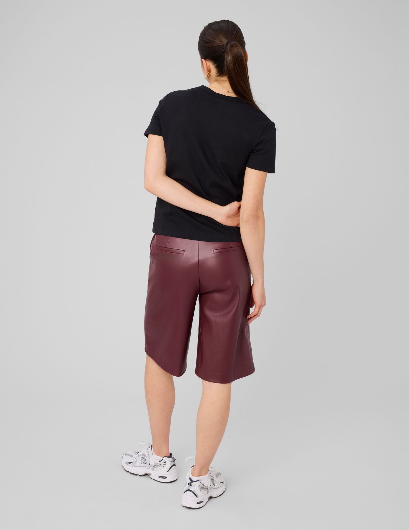 Bermuda tissu enduit