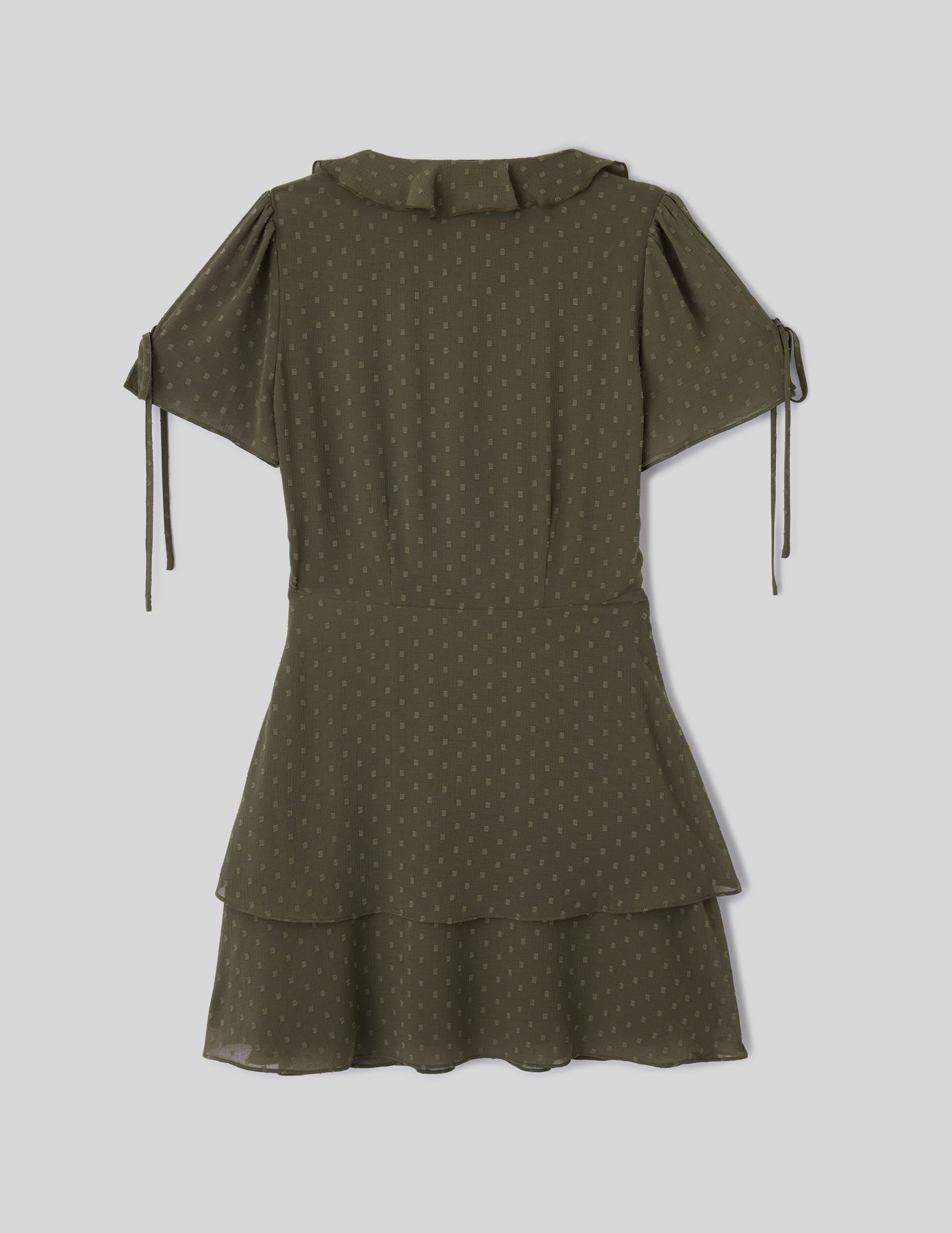 Robe courte en plumetis