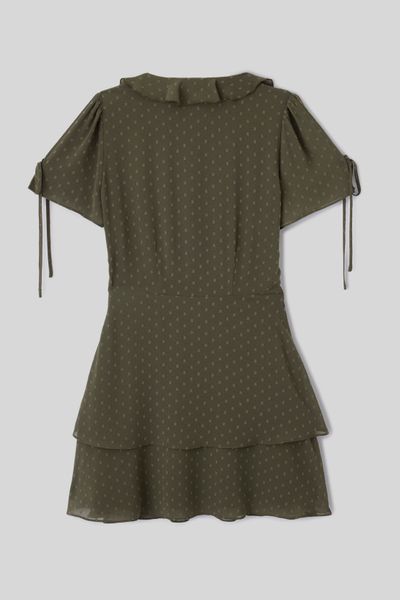 Robe courte en plumetis