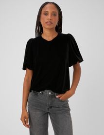 Blouse en velours
