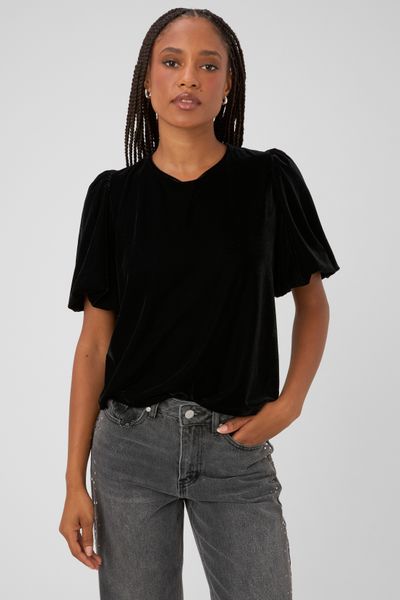 Blouse en velours