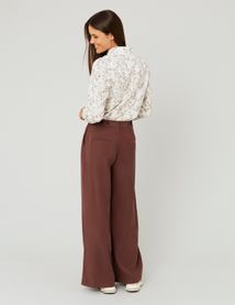 Chemise en broderie anglaise imprimée