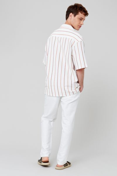 Pantalon de ville coton lin