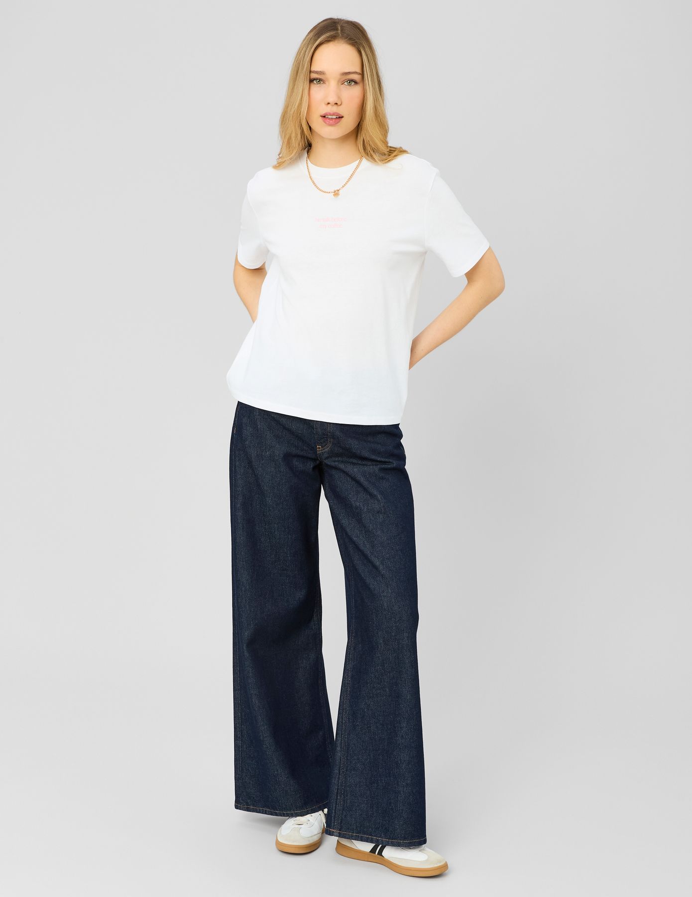 T-shirt imprim&eacute; devant/dos