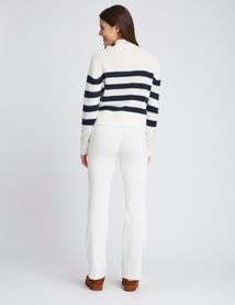 Pantalon maille tricot