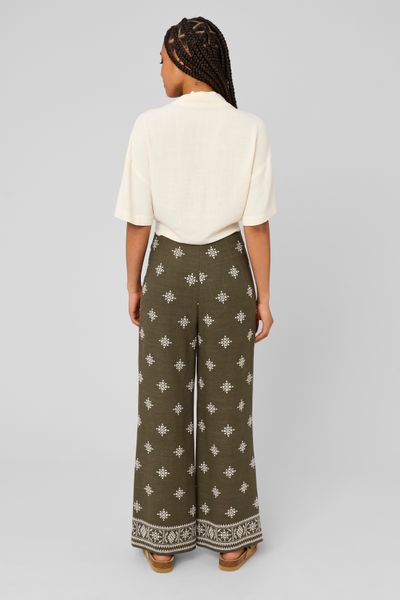 Pantalon brod&eacute;