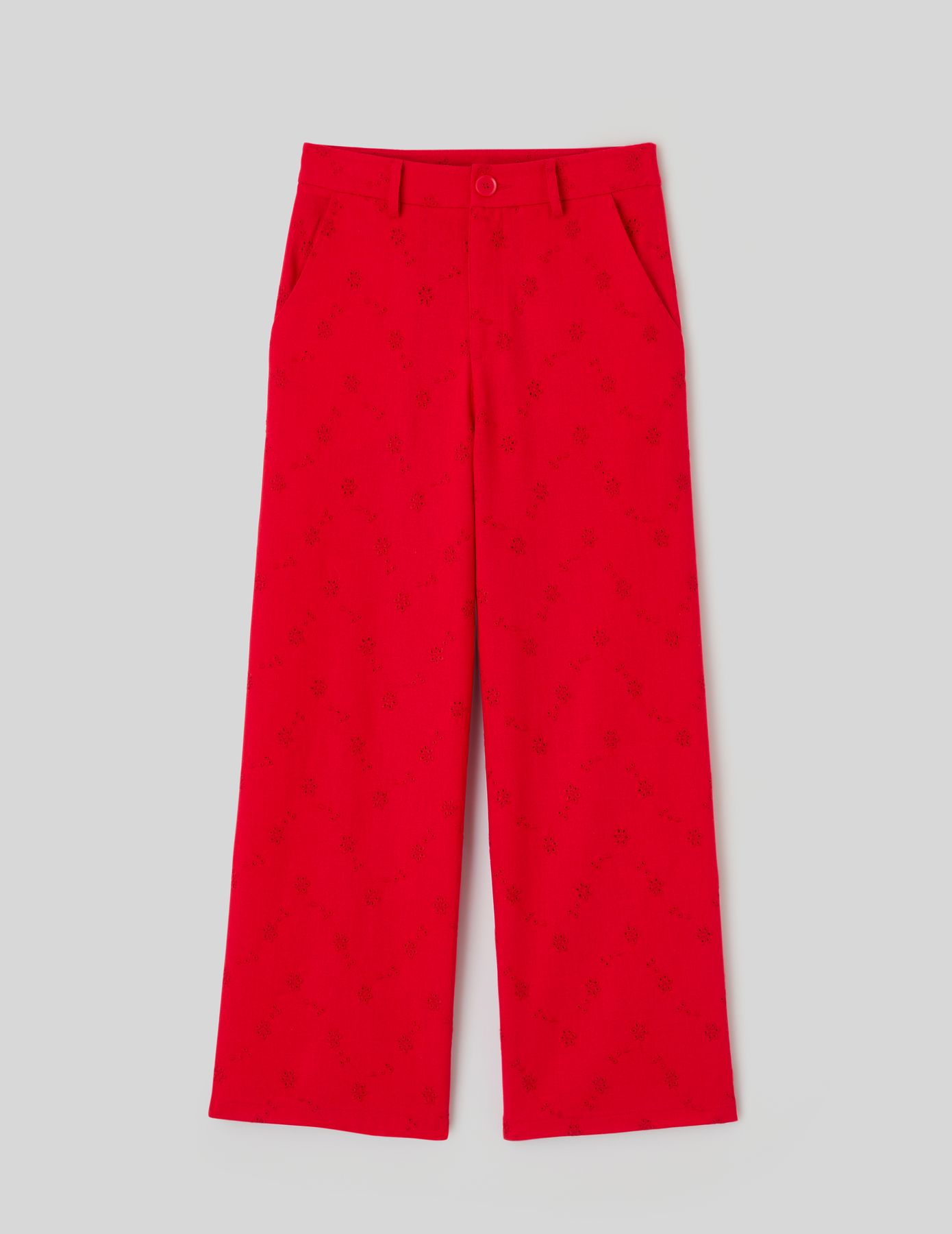 Pantalon broderie anglaise