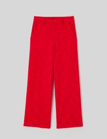 Pantalon broderie anglaise