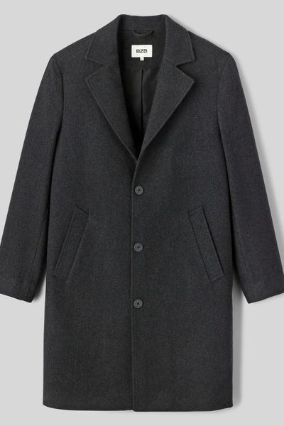 Manteau long en laine
