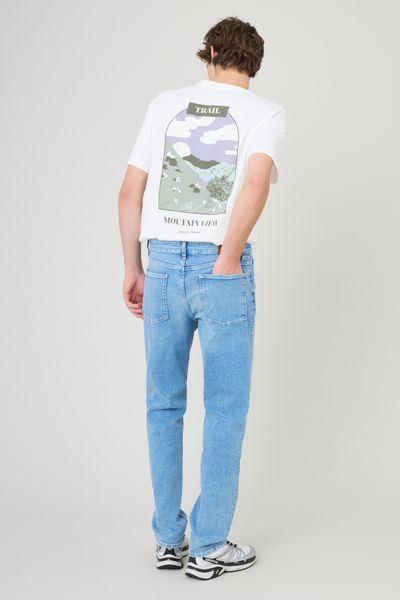 Jean slim triple stone