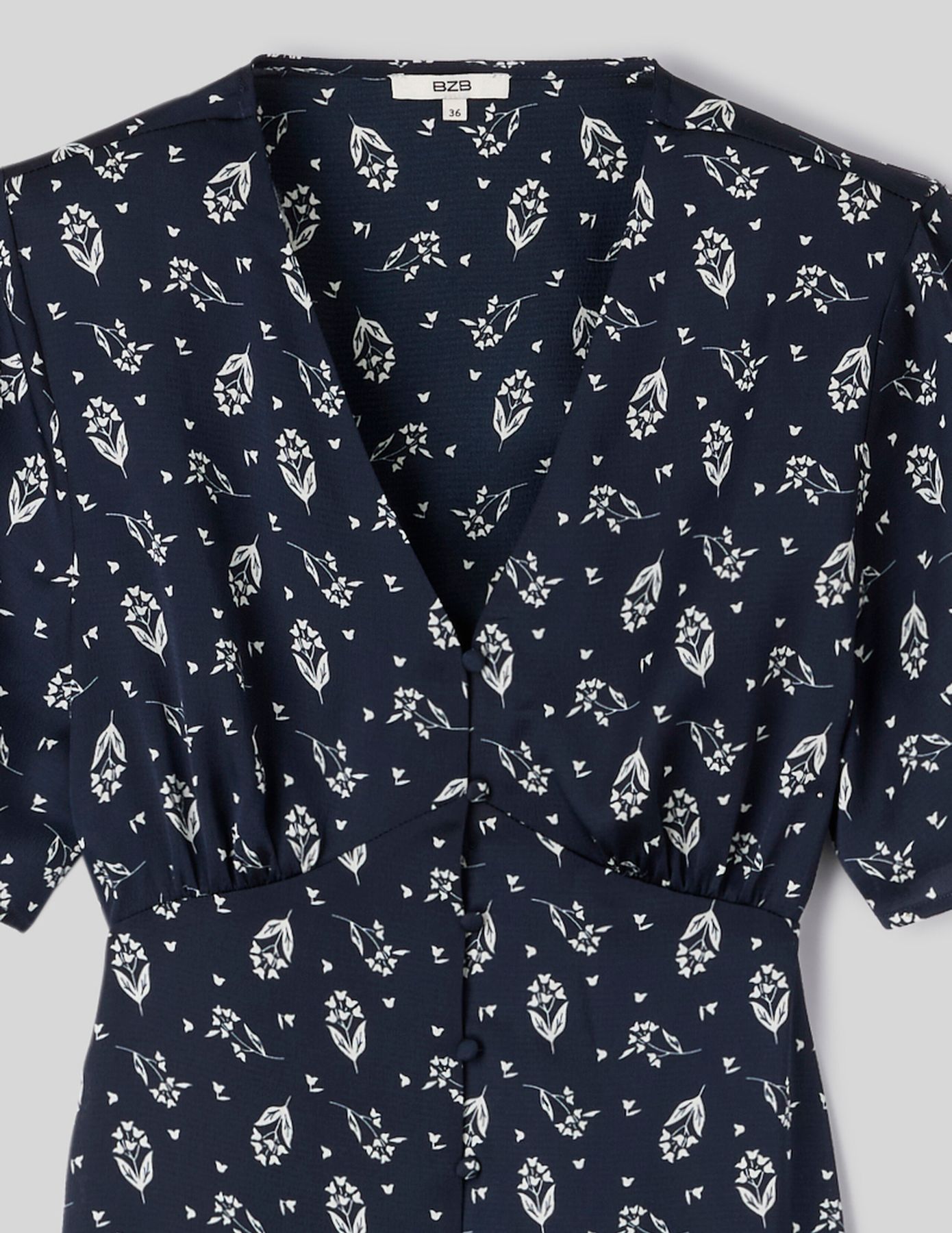 Robe longue imprimée
