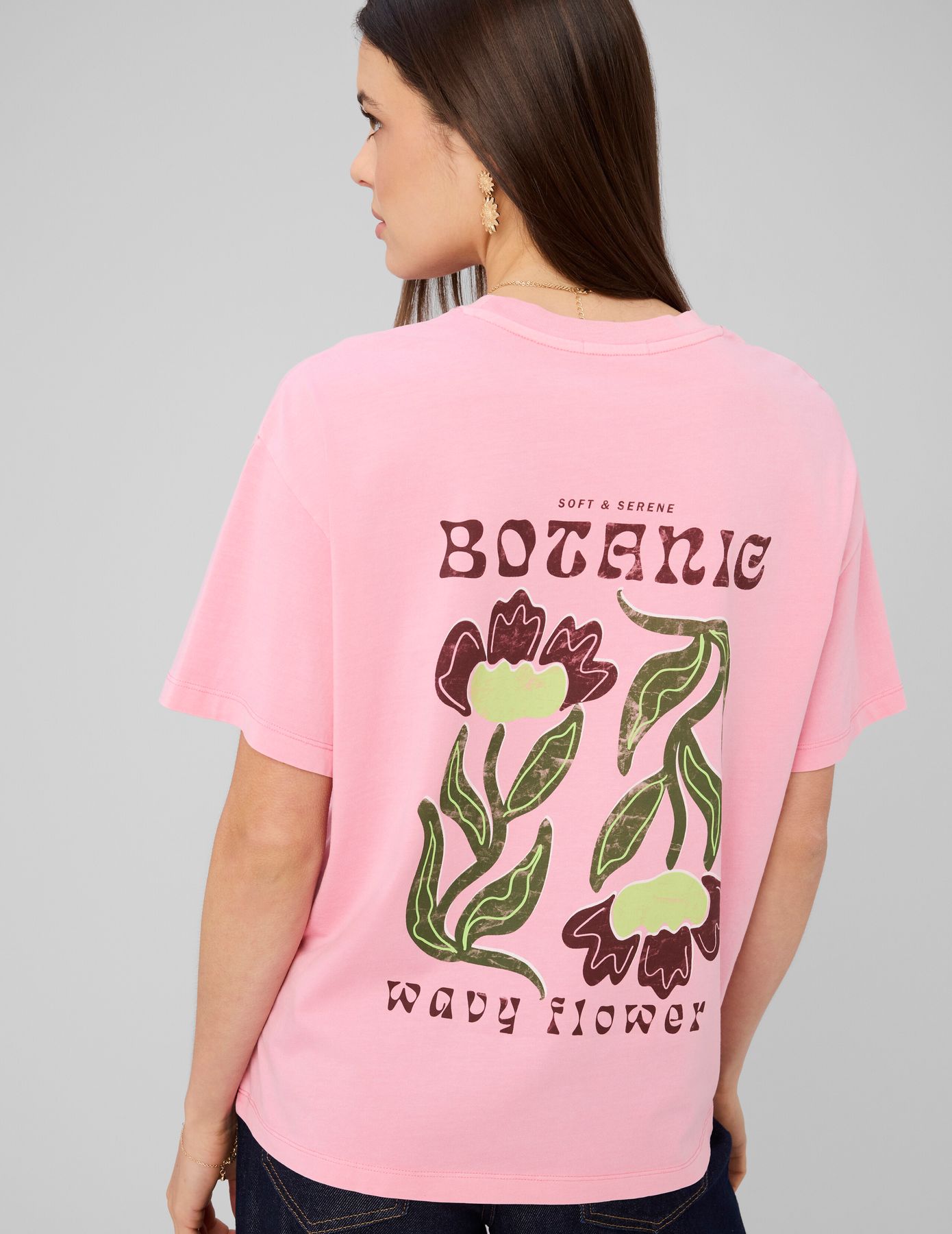 T-shirt imprim&eacute; devant/ dos